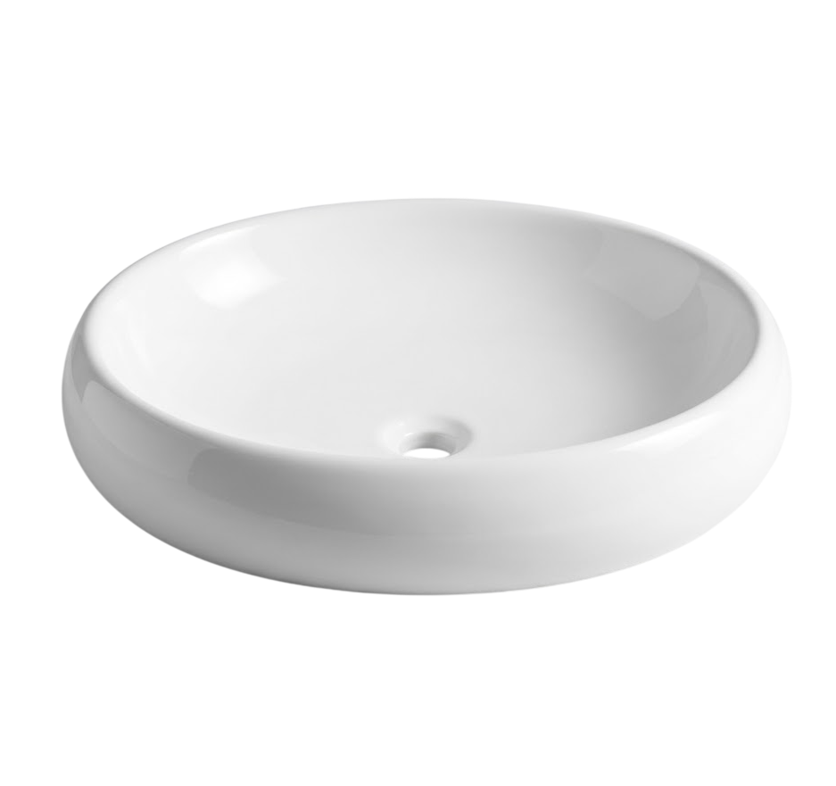 Lavabo Đặt Bàn LB 22 Oval Trắng | Lavabo Bình Dương - Ngọc Thúy Home