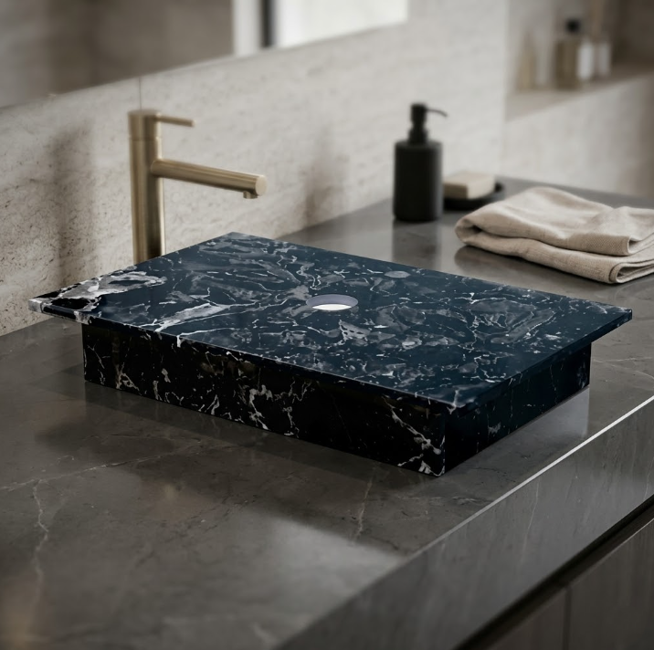 Bàn Đá Lavabo BD-014D | Lavabo Bình Dương - Ngọc Thúy Home