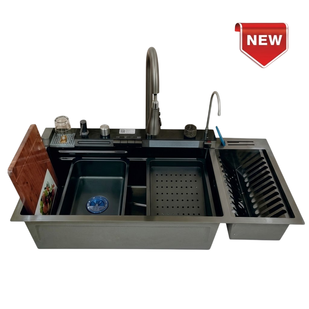 Chậu rửa bát Nano 5 phím thông minh - XT-10046 - Ngọc Thúy Home