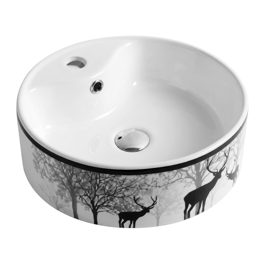 Chậu Lavabo Sứ Nghệ Thuật LB 13 | Lavabo Bình Dương - Ngọc Thúy Home