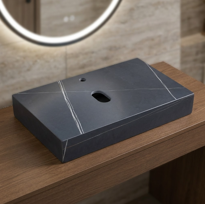 Bàn Đá Lavabo BD-020D | Lavabo Bình Dương - Ngọc Thúy Home