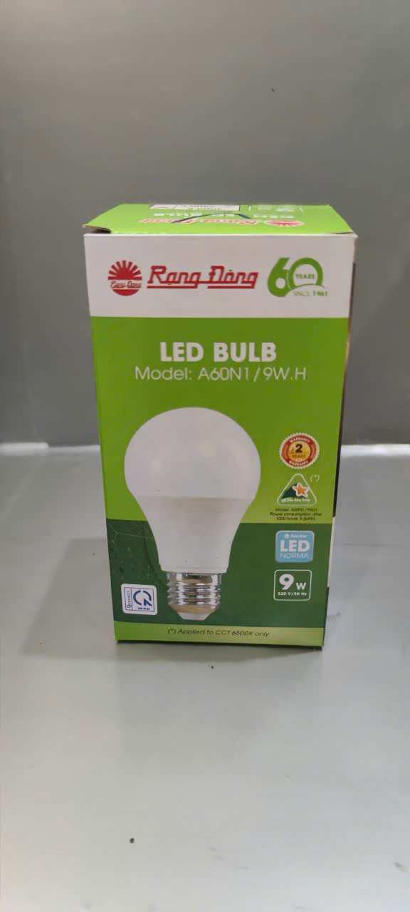 Bóng đèn LED Bulb Rạng Đông 9W - Model A60N1/9W.H