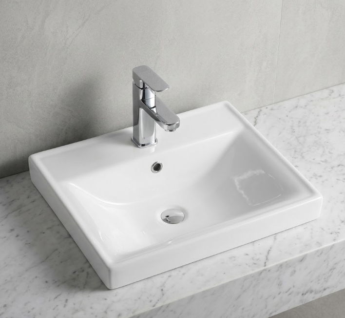 Chậu Lavabo Bán Âm LB 20N | Lavabo Bình Dương - Ngọc Thúy Home