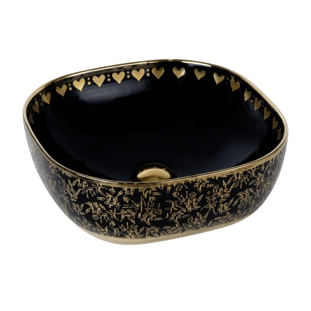 Chậu Lavabo đặt bàn sứ nghệ thuật - LB 51 - Ngọc Thúy Home