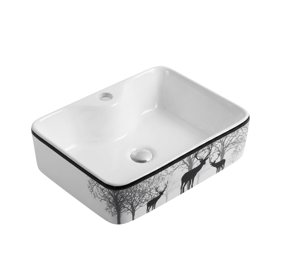 Chậu Lavabo Sứ Nghệ Thuật LB 07 | Lavabo Bình Dương - Ngọc Thúy Home
