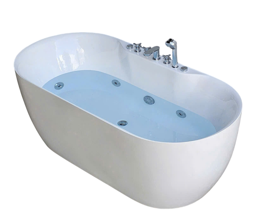 Bồn Tắm Nằm Massage Độc Lập | Thiết Bị Vệ Sinh Bình Dương - Ngọc Thúy Home
