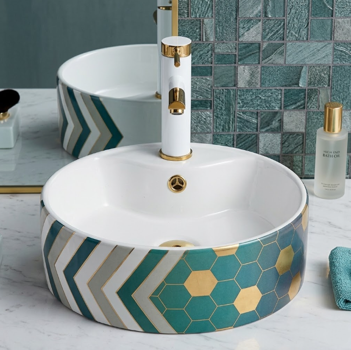 Chậu Lavabo Đặt Bàn Nghệ Thuật LB 87 | Lavabo Bình Dương - Ngọc Thúy Home