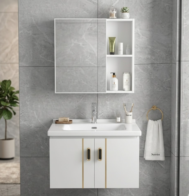 Bộ Tủ Lavabo Treo Tường N05T | Lavabo Bình Dương - Ngọc Thúy Home