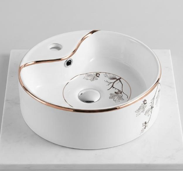 Chậu Lavabo Sứ Nghệ Thuật LB 14 | Lavabo Bình Dương - Ngọc Thúy Home