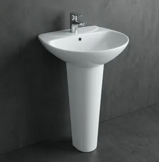 Bộ chậu rửa lavabo treo tường INAX L-285V và chân dài INAX L-288VD - Nội Thất Ngọc Thúy