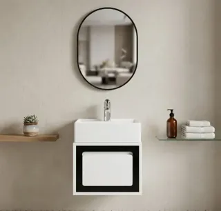 Bộ Tủ Chậu Lavabo Nhỏ Gọn Tủ Lavabo 26 | Lavabo Bình Dương - Nội Thất Ngọc Thúy