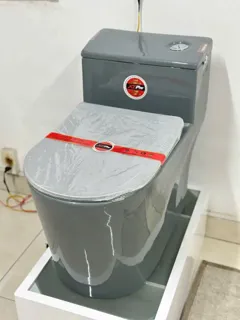 Hình ảnh Bồn Cầu Một Khối XT Pro Màu Xám Bóng | Thiết Bị Vệ Sinh Bình Dương