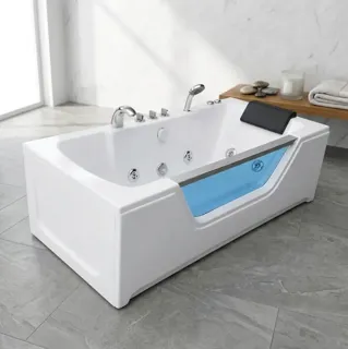 Bồn Tắm Massage Kính BT 02 | Thiết Bị Vệ Sinh Bình Dương - Nội Thất Ngọc Thúy