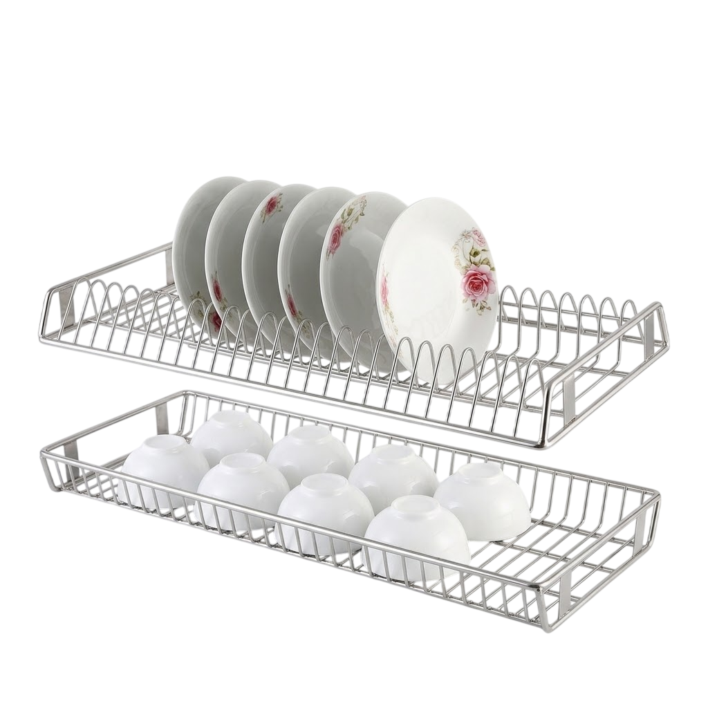 Kệ chén bát 2 tầng Inox 304 - KCB - 01 - Ngọc Thúy Home