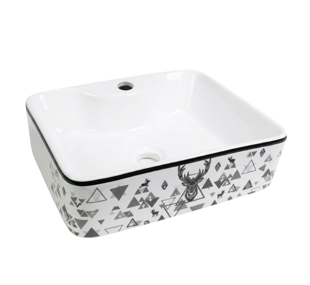 Chậu Lavabo Sứ Nghệ Thuật LB 34 | Lavabo Bình Dương - Ngọc Thúy Home