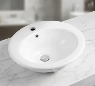 Chậu Lavabo Bán Âm LB 37 | Lavabo Bình Dương - Nội Thất Ngọc Thúy