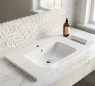 Chậu Lavabo Sứ Liền Bàn Dòng LB 20, LB 21, LB 21B | Lavabo Bình Dương - Nội Thất Ngọc Thúy