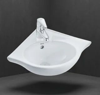Chậu rửa lavabo treo tường góc INAX L-281V - Nội Thất Ngọc Thúy