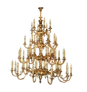 Đèn Chùm Đồng Nguyên Chất NC 820/66 | Đèn Trang Trí Thủ Dầu Một Bình Dương - Nội Thất Ngọc Thúy