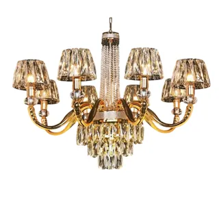 Đèn Chùm Pha Lê NC 9366/8 | Đèn Trang Trí Thủ Dầu Một Bình Dương - Nội Thất Ngọc Thúy