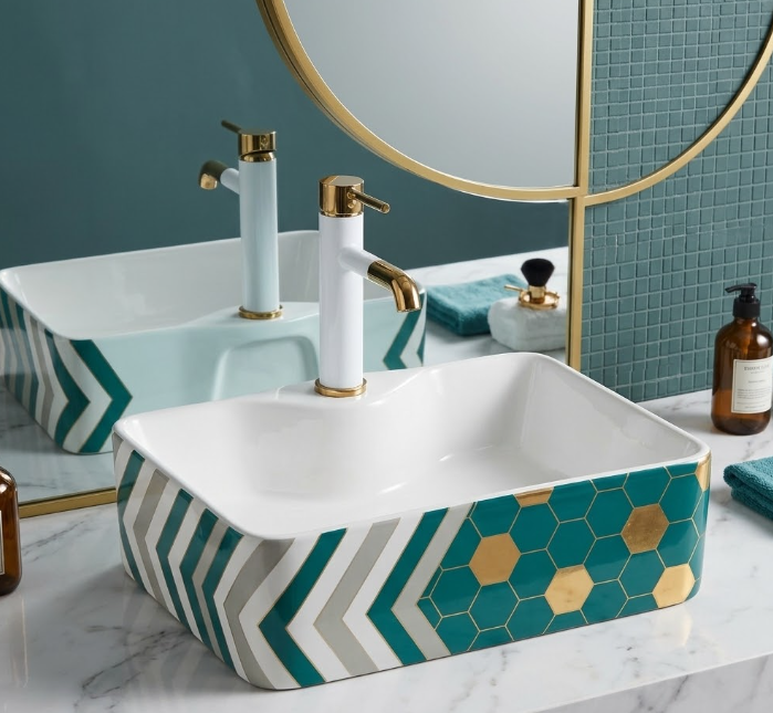 Chậu Lavabo Đặt Bàn Nghệ Thuật LB 88 | Lavabo Bình Dương - Ngọc Thúy Home