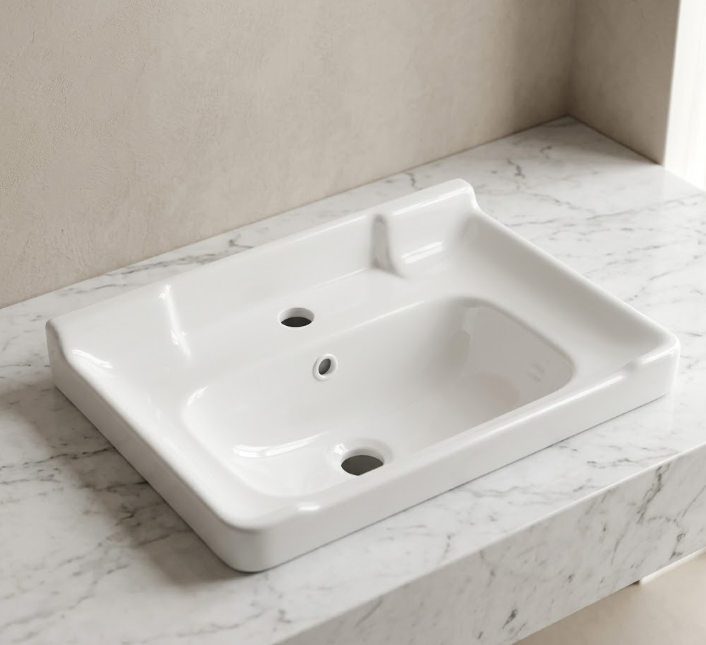 Chậu Lavabo LB 5024 & LB 5025 | Lavabo Bình Dương - Ngọc Thúy Home