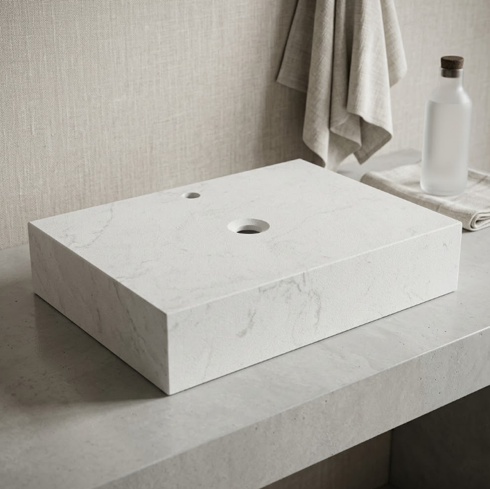 Bàn Đá Lavabo BD-015T | Lavabo Bình Dương - Ngọc Thúy Home