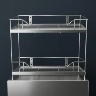Kệ gia vị 2 tầng inox 304 KGV - 04 - Nội Thất Ngọc Thúy